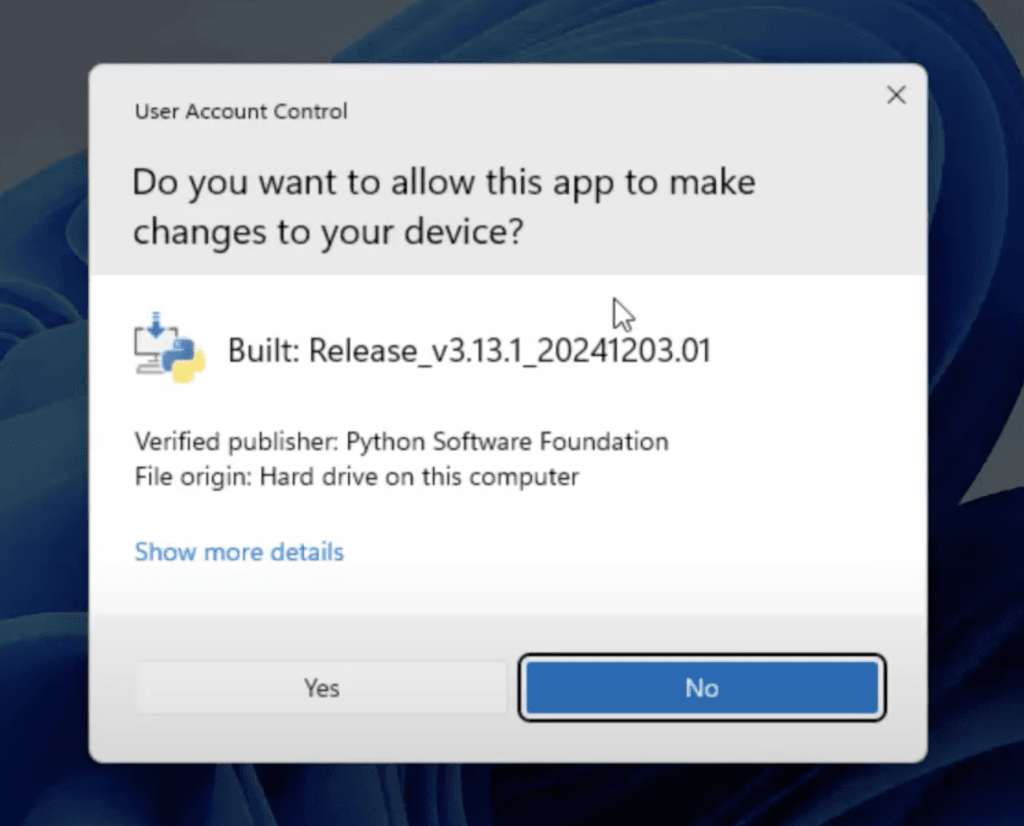 Python Installation In Windows OS: - SQA Tools